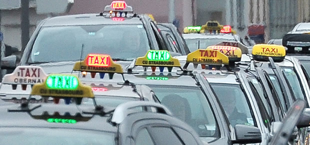Manifestation des chauffeurs de taxis à Lomé