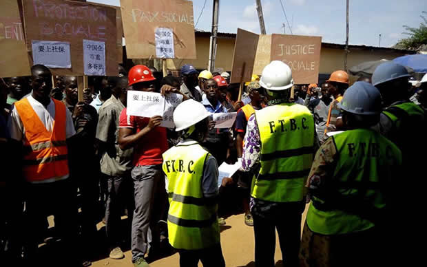 Grogne des employés des entreprises chinoises à Lomé