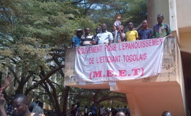 Mouvement pour l’Epanouissement de l’Etudiant Togolais (MEET) se mobilise