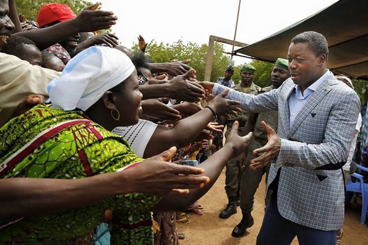 Présidentielle 2015 au Togo : Faure Gnassingbé à Notsè