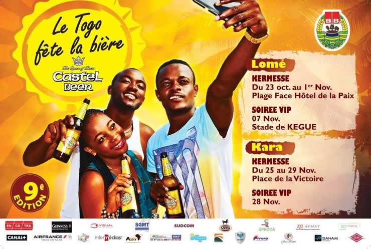 Fête de la bière 2015 : Des instants magiques à Lomé et à Kara