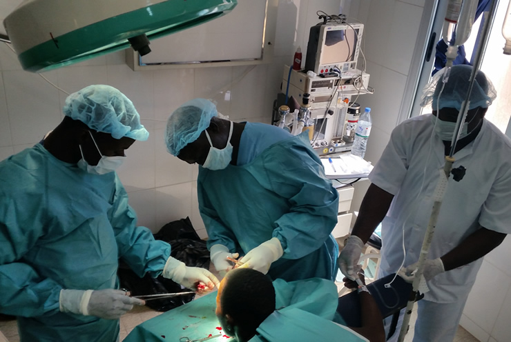 Fin de la 4eme mission Médico-chirurgicale humanitaire de AIMES-Afrique