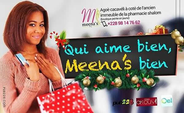 Découverte de la boutique Meena’s à Lomé