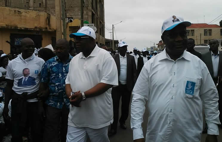 Togo : Les partisans et sympathisant de l’UNIR dans les rues de Lomé