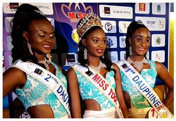 Miss Togo 2017 : ADOMAYAKPO Cornelia Dédévi Ayaba Élue