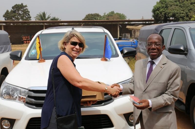 L’UE contribue à la mobilité du PEAT-2 au Togo