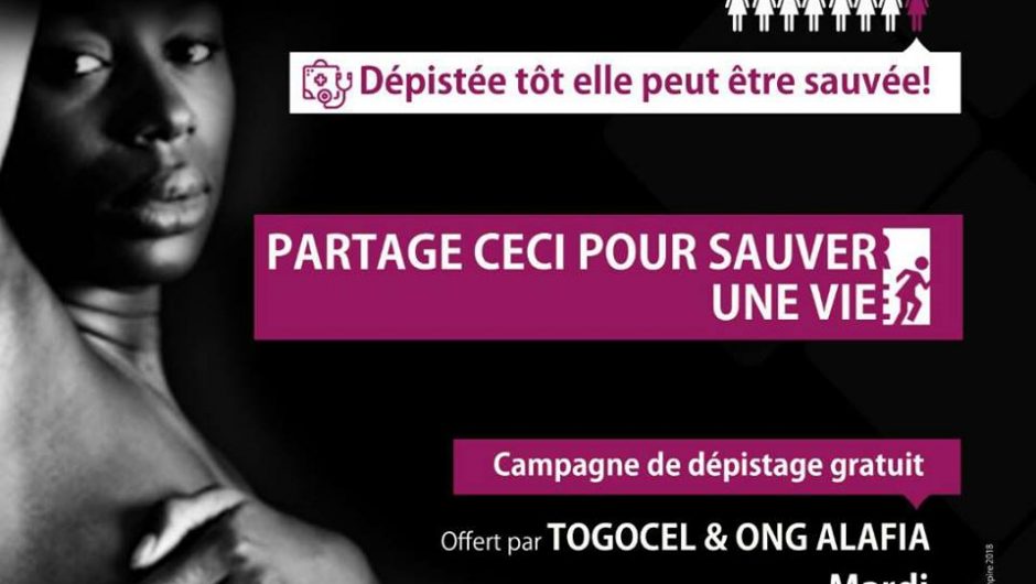 Togo : L’ONG ALAFIA pour unité d’action contre le cancer de sein