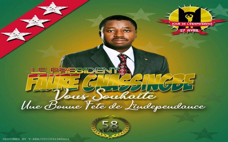 La 58 fête de l’indépendance du Togo est célébrée ce 27 avril 2018