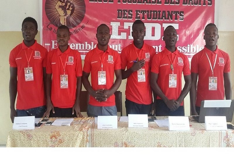 Togo : Des étudiants déposés à la prison de Lomé, La LTDE menace