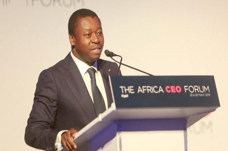Faure Gnassingbé ouvre la session ” Invest in Togo “ au forum economique CEO Africa forum à Kigali.