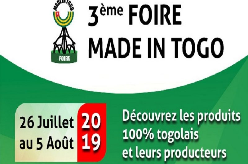 La Foire « Made in Togo » ouvrira ses portes le vendredi 26 juillet.