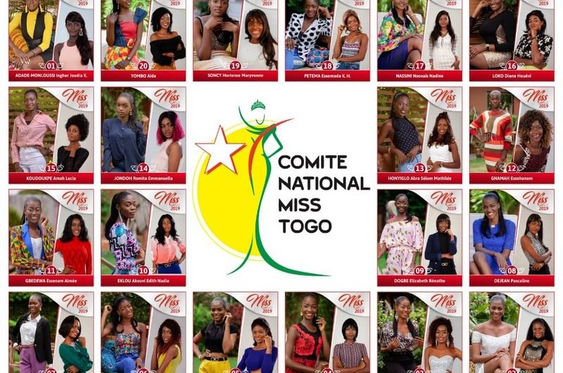 Élection Miss Togo 2019 c’est ce soir au palais des congrès de Lomé