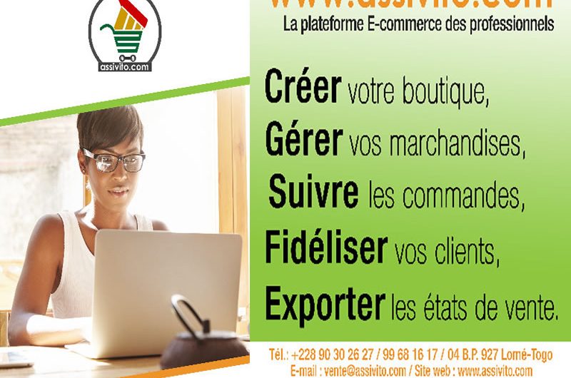 E-commerce au Togo, créer et gérer vos boutiques en ligne grâce à assivito.com