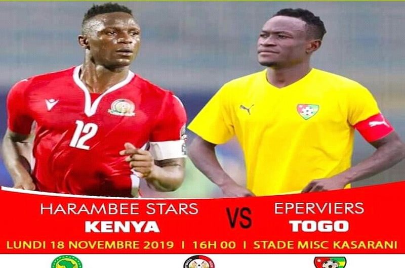 CAN 2021/Kenya-Togo: jour de match pour les Eperviers qui n’ont plus droit à l’erreur.