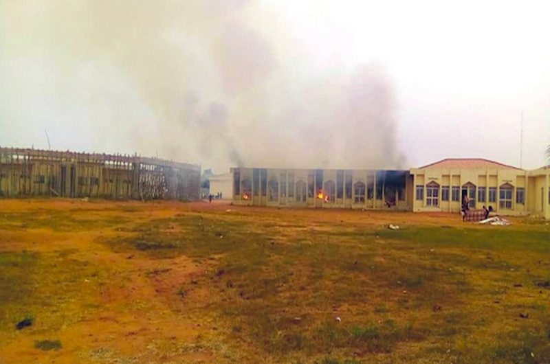 Togo: la Maison des Jeunes de Lomé victime d’un incendie.