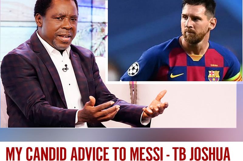 Football: les conseils du prophète TB Joshua à Lionel Messi après ses envies de départ du FC Barcelone.
