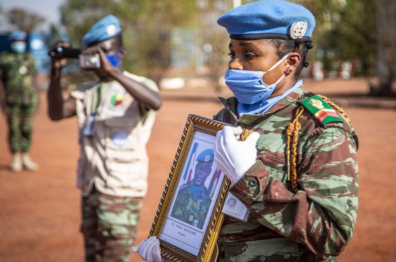 Togo: la Minusma rend hommage au militaire togolais tué dans une attaque terroriste.