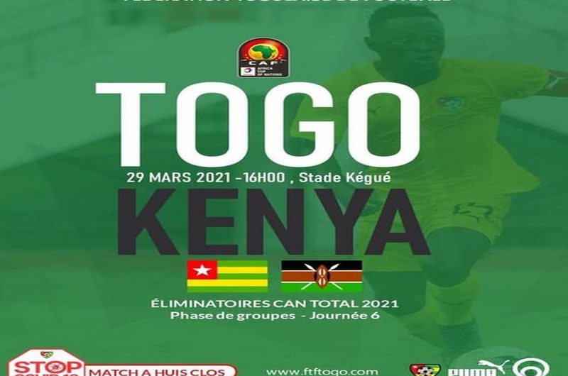 CAN2021/Togo-Kenya: le match pour sauver l’honneur.