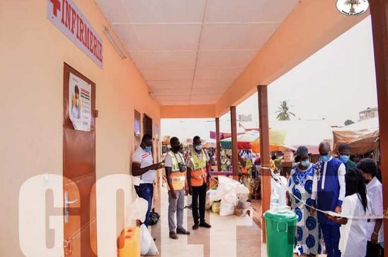 Togo: la commune Golfe-7 dote le marché Adidogomé-Assiyéyé d’une infirmerie.