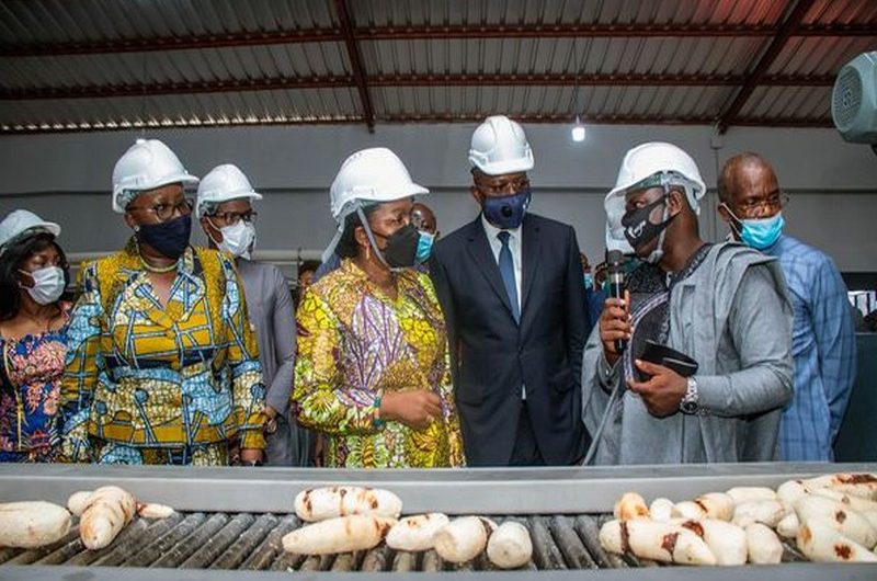 Togo: l’usine de transformation du manioc à Kamina désormais opérationnelle.